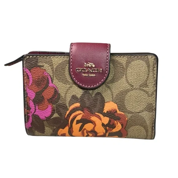 Coach Rowan Rose Signature Crossbody Satchel Set with Wallets (3 Piece Set) - Picture 11 of 15